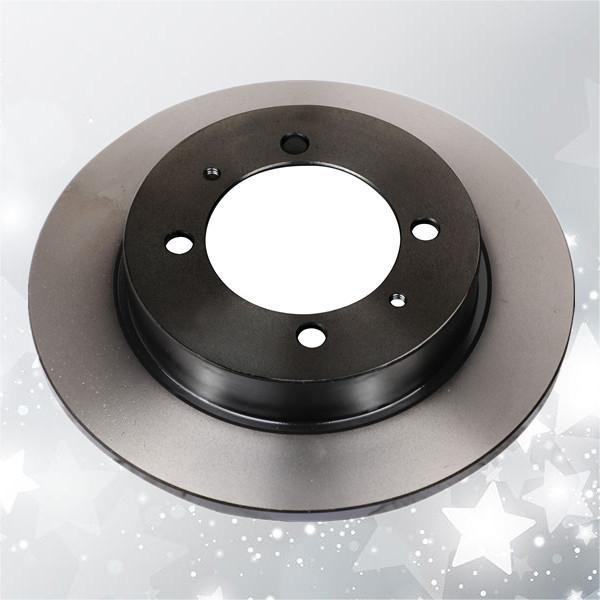 Coated brake disc